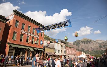 Film festival opening in Telluride, Colorado