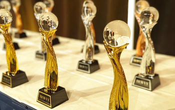 Trophies await their winners at 2023 Travvy Awards