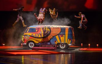 Cirque du Soleil performance at The Mirage