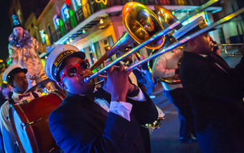 Brass band in New Orleans