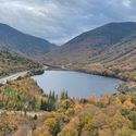 Franconia Notch State Park viewed from Artist's Bluff