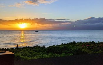 Sunset in Ka&#39;anapali, Maui