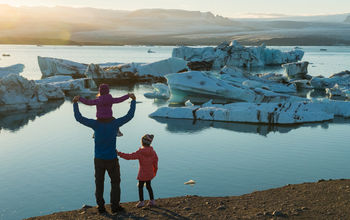 Family travel in Iceland