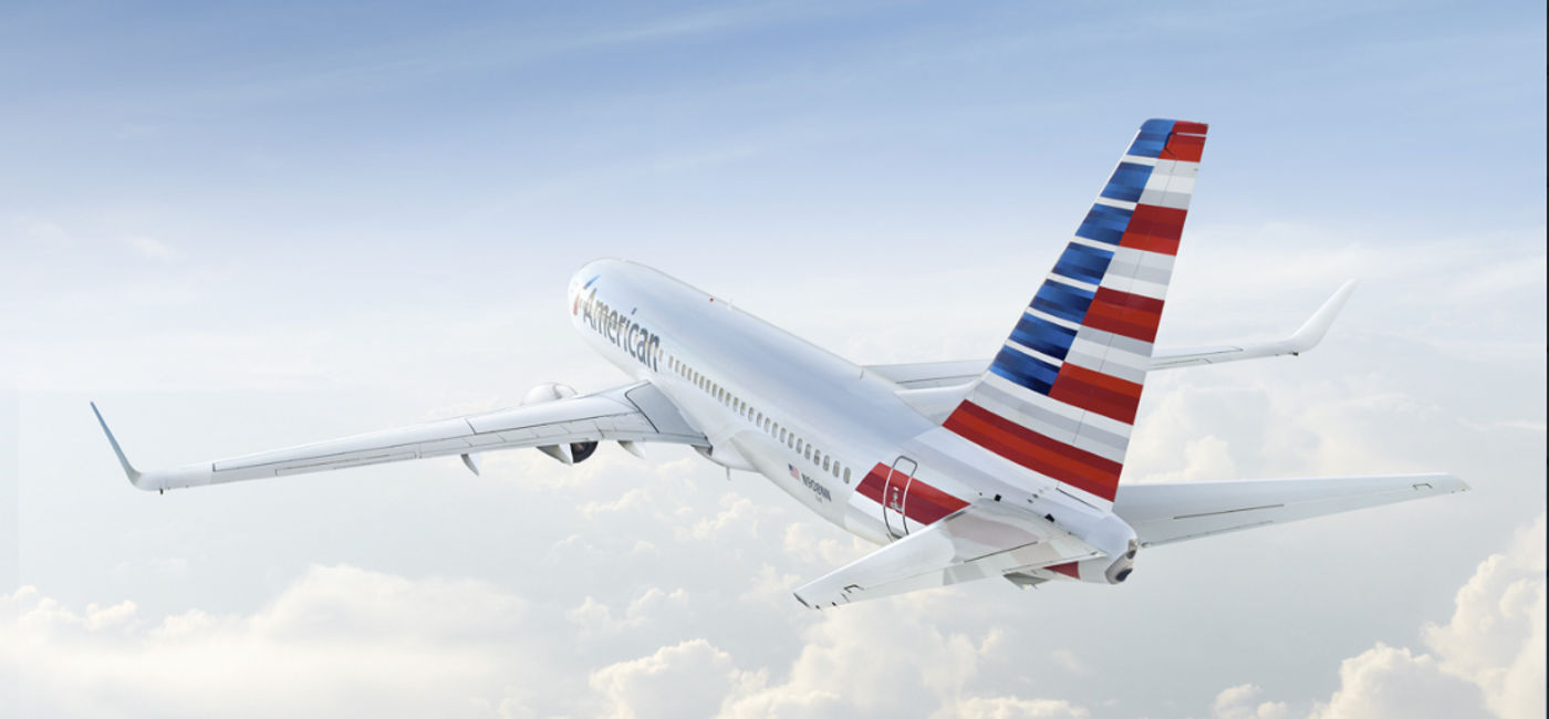 Image: American Airlines plane.  (Photo Credit: American Airlines Media)