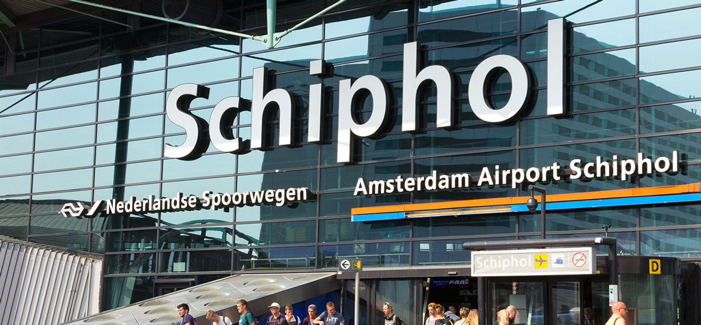 Image: Amsterdam's Schiphol Airport. (Photo via VanderWolf-Images / iStock Editorial / Getty Images Plus)