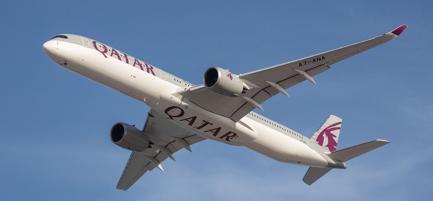 Image: Qatar Airways Airbus A350-1000. (Photo Credit: Qatar Airways Media)