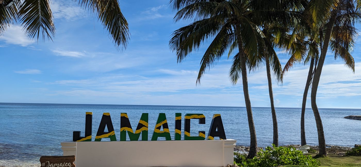 Image: The Jamaica sign at Hyatt Ziva Rose Hall  (Photo Credit: Eric Bowman)
