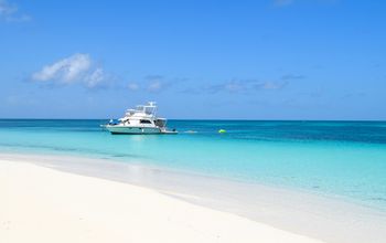 A deserted beach on Barbuda