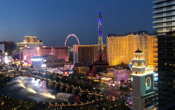 Las Vegas Strip viewed from The Cosmopolitan