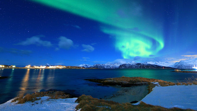 Tromso, Norway, northern lights