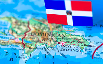 Dominican Republic, DR, map, flag, Caribbean, island, Hispaniola